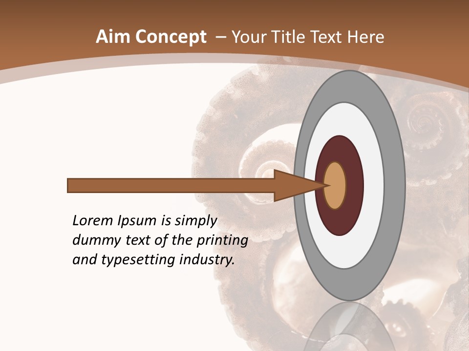 Directly Cold Devilfish PowerPoint Template