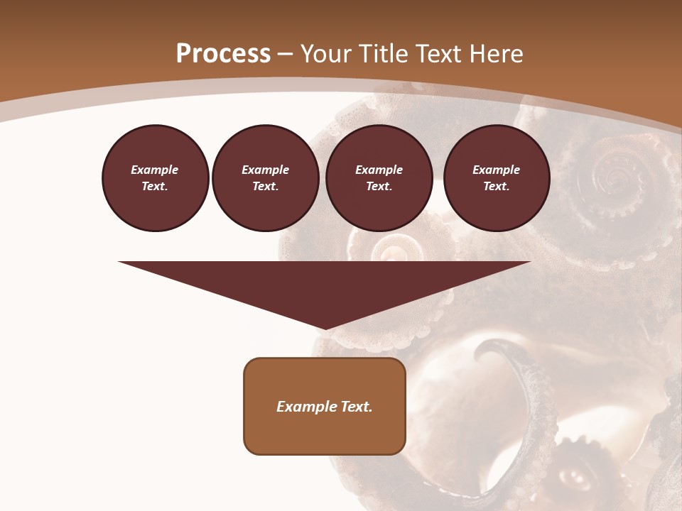 Directly Cold Devilfish PowerPoint Template