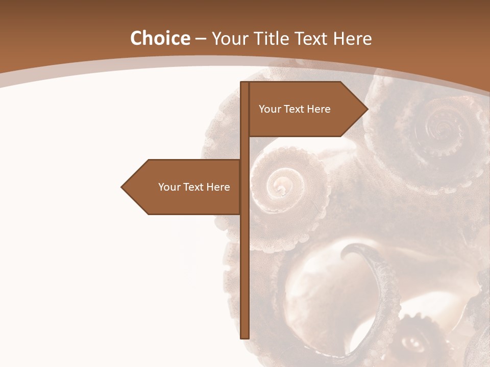 Directly Cold Devilfish PowerPoint Template