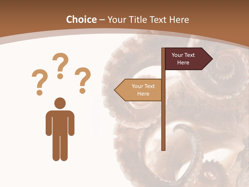 Directly Cold Devilfish PowerPoint Template