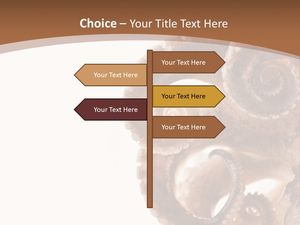 Directly Cold Devilfish PowerPoint Template