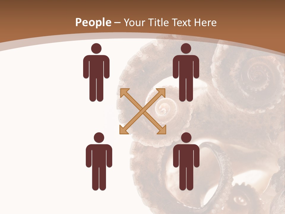 Directly Cold Devilfish PowerPoint Template