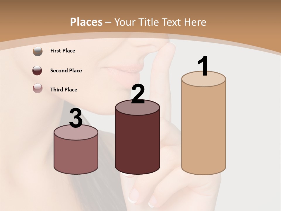 Shape Youth Hand PowerPoint Template