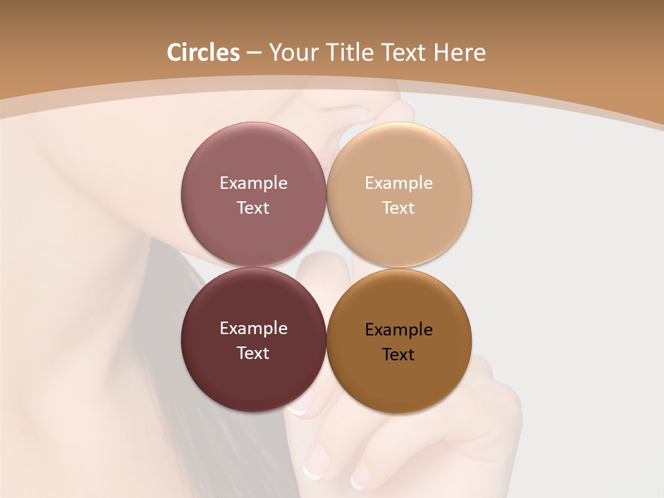 Shape Youth Hand PowerPoint Template