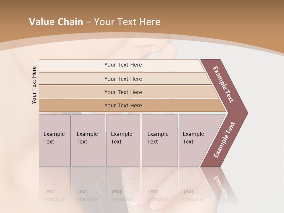 Shape Youth Hand PowerPoint Template