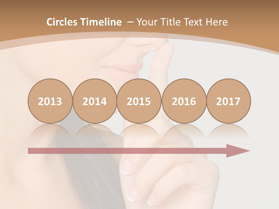 Shape Youth Hand PowerPoint Template