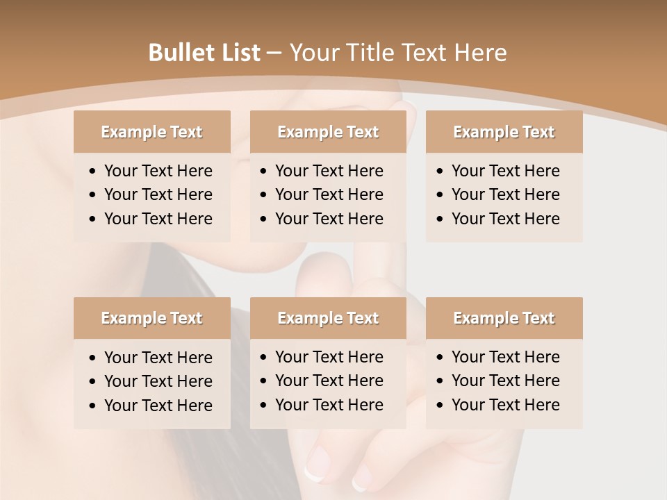 Shape Youth Hand PowerPoint Template