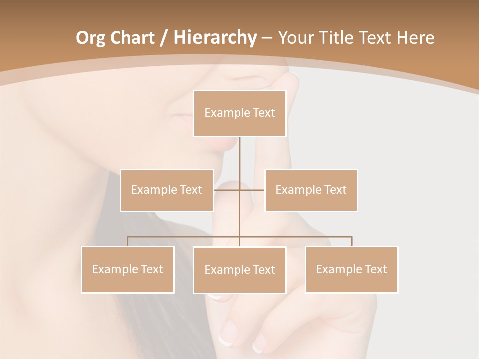 Shape Youth Hand PowerPoint Template