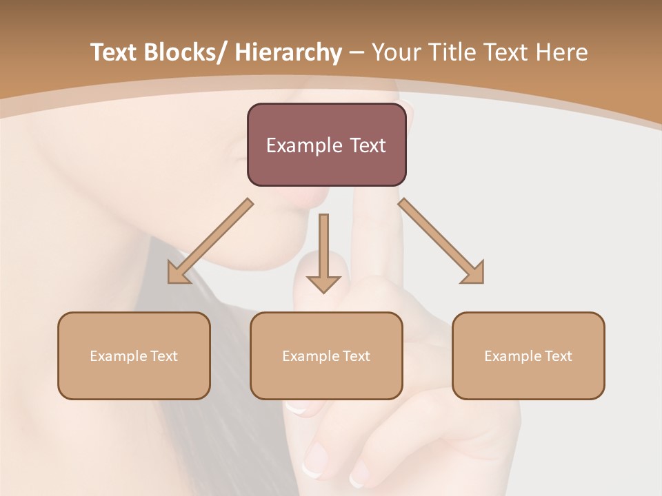 Shape Youth Hand PowerPoint Template