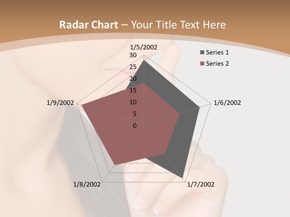 Shape Youth Hand PowerPoint Template