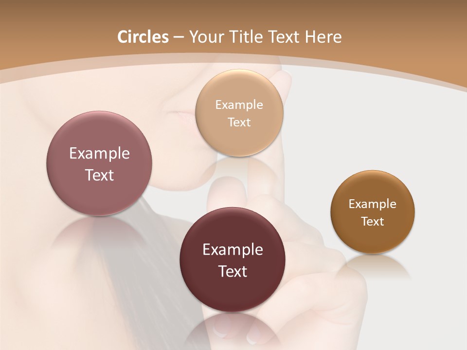 Shape Youth Hand PowerPoint Template