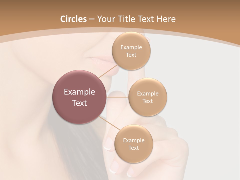 Shape Youth Hand PowerPoint Template