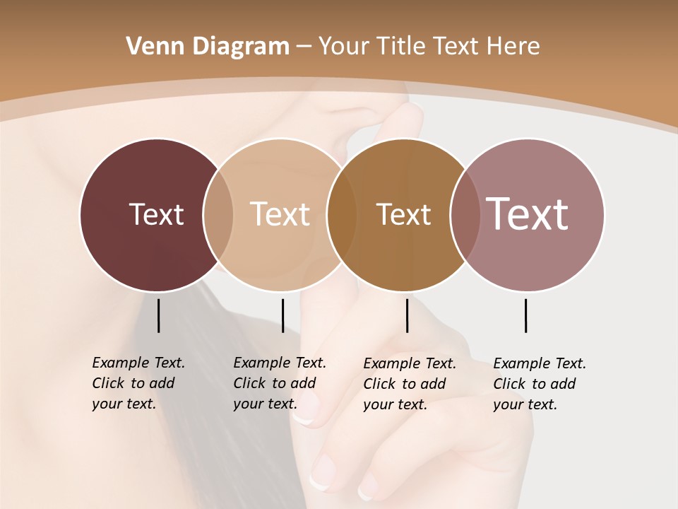 Shape Youth Hand PowerPoint Template