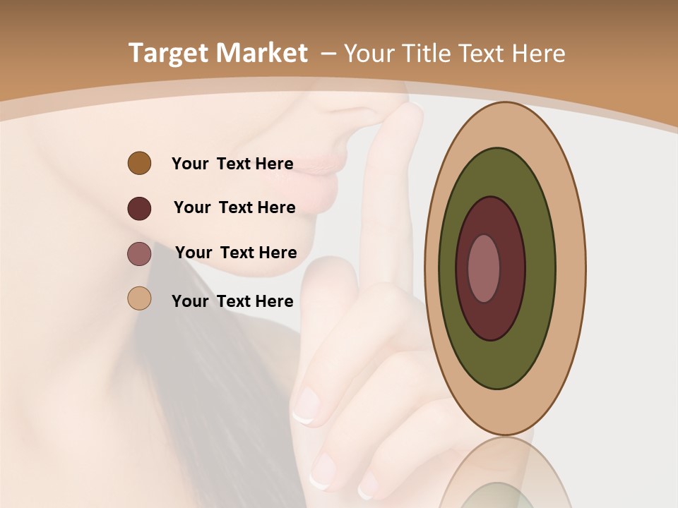 Shape Youth Hand PowerPoint Template