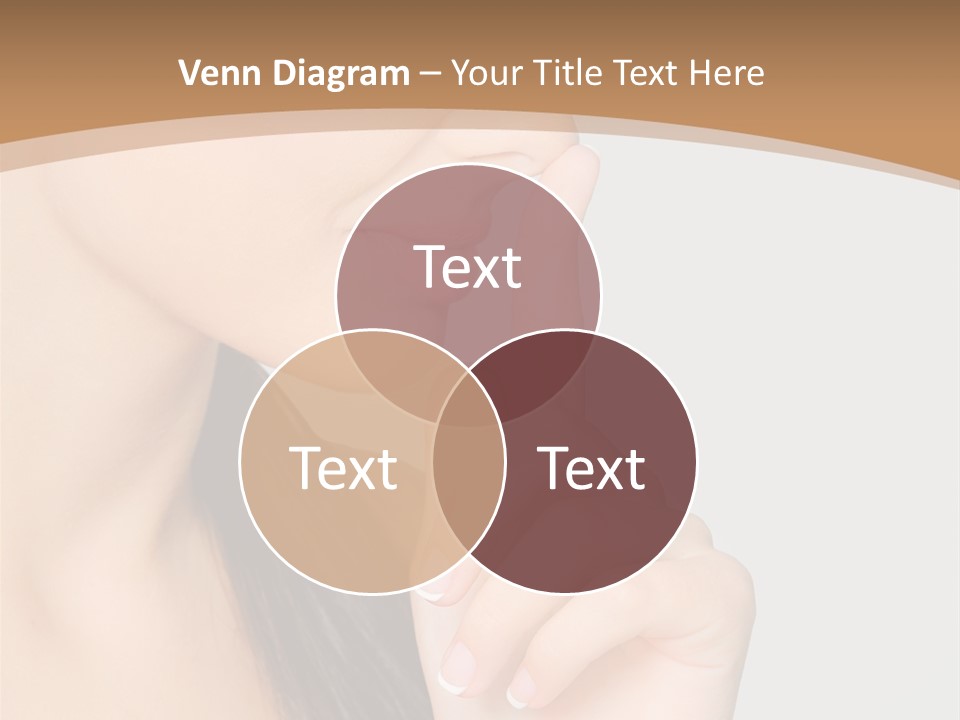 Shape Youth Hand PowerPoint Template