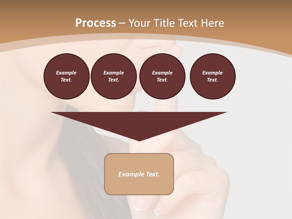 Shape Youth Hand PowerPoint Template