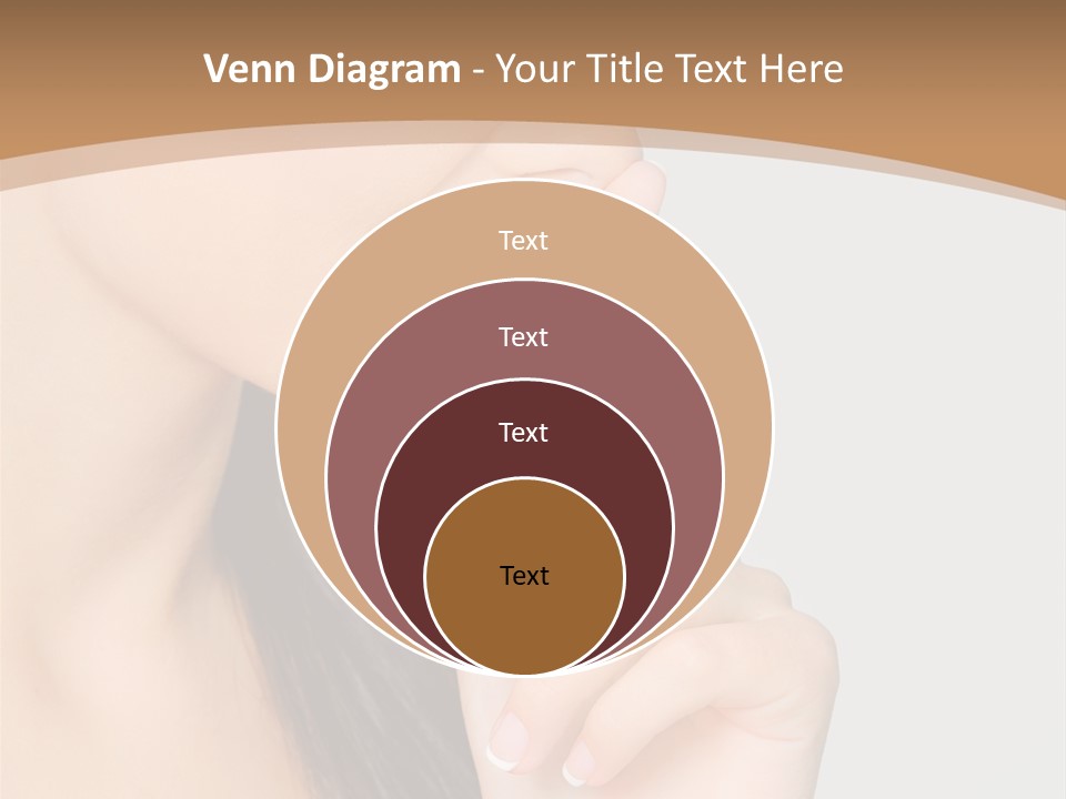 Shape Youth Hand PowerPoint Template