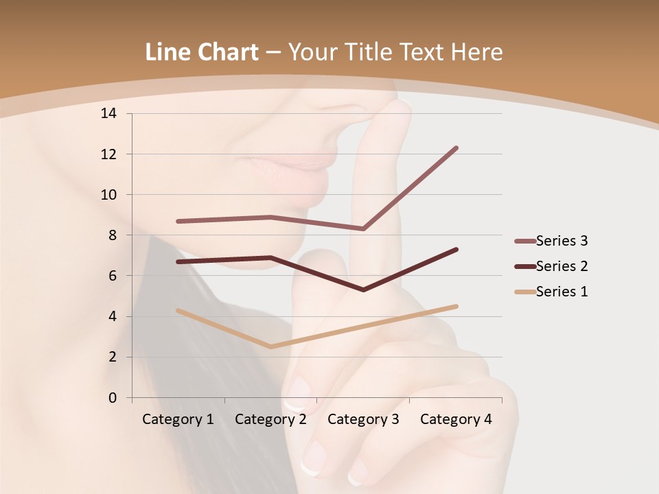 Shape Youth Hand PowerPoint Template