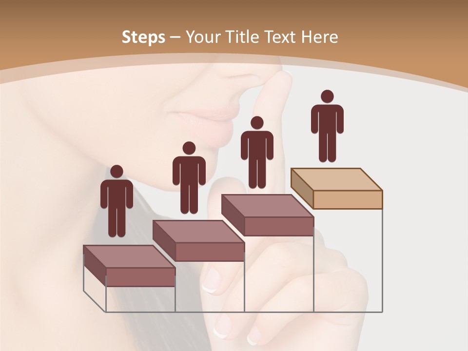 Shape Youth Hand PowerPoint Template