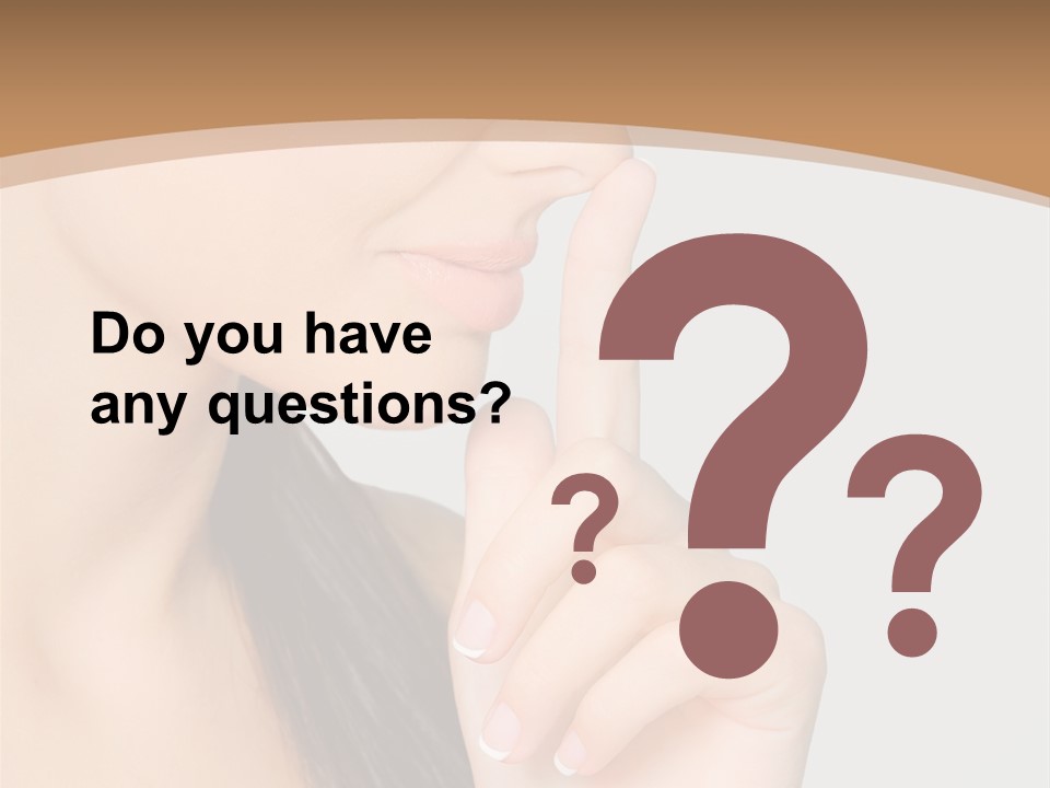 Shape Youth Hand PowerPoint Template