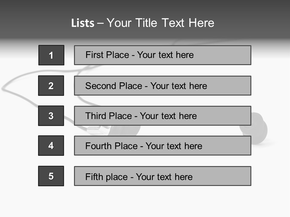 Elegance Music Single PowerPoint Template