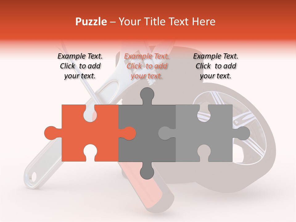 Repair Transport Tread PowerPoint Template