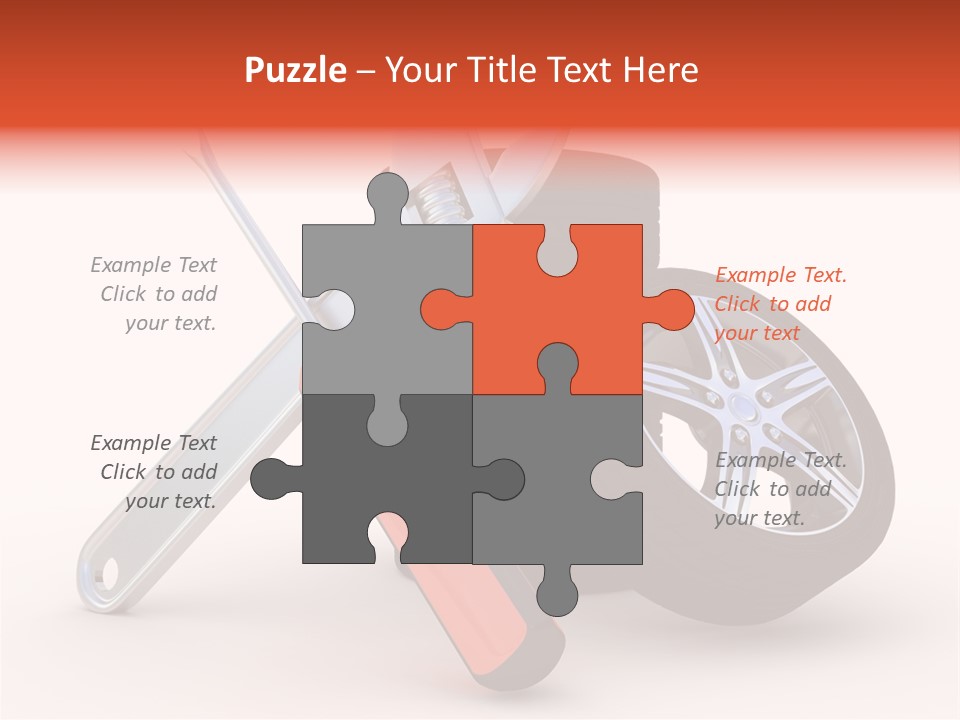 Repair Transport Tread PowerPoint Template