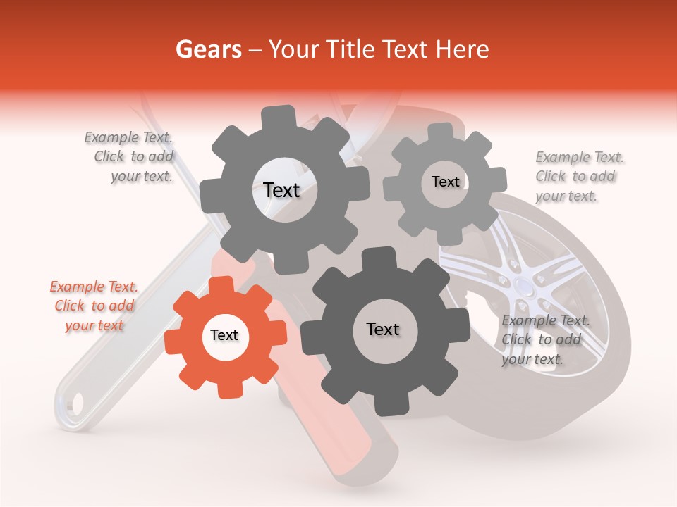 Repair Transport Tread PowerPoint Template