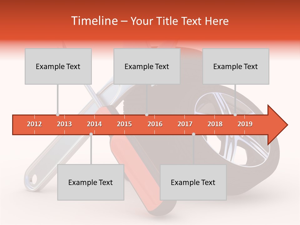 Repair Transport Tread PowerPoint Template