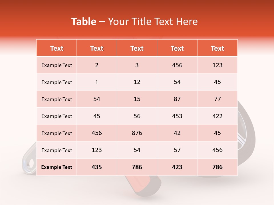 Repair Transport Tread PowerPoint Template