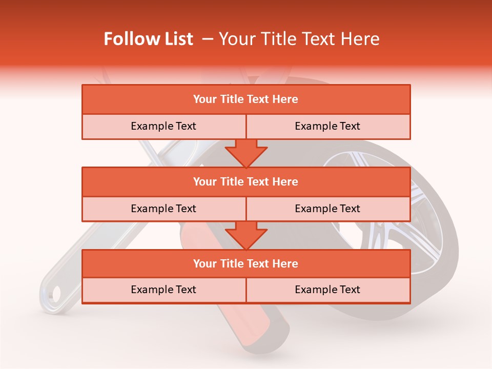Repair Transport Tread PowerPoint Template