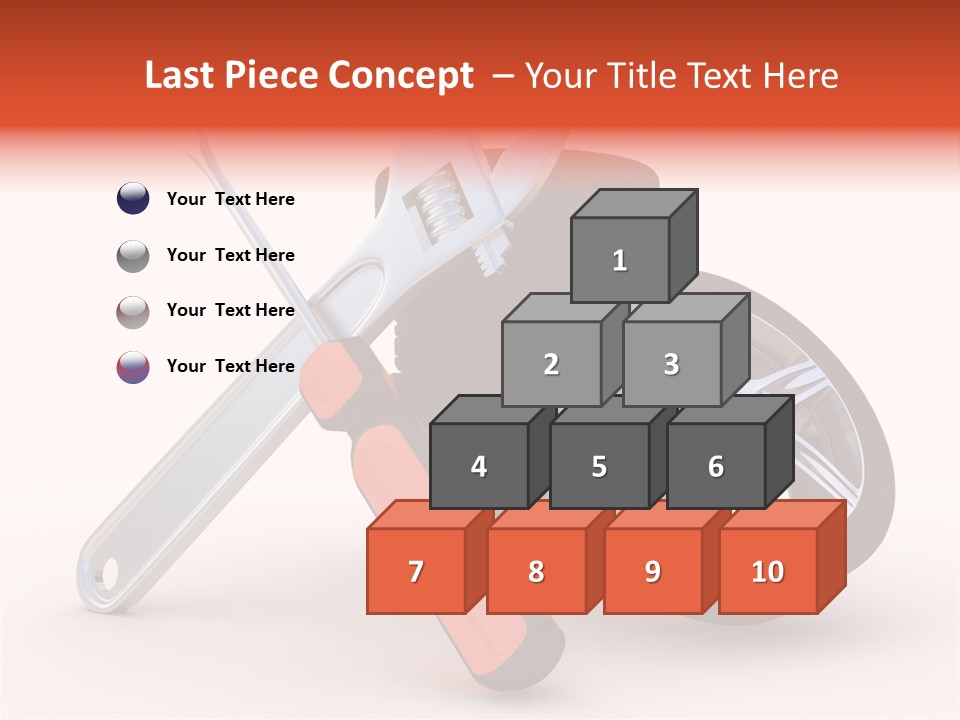 Repair Transport Tread PowerPoint Template