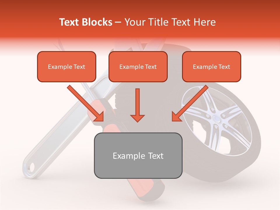 Repair Transport Tread PowerPoint Template