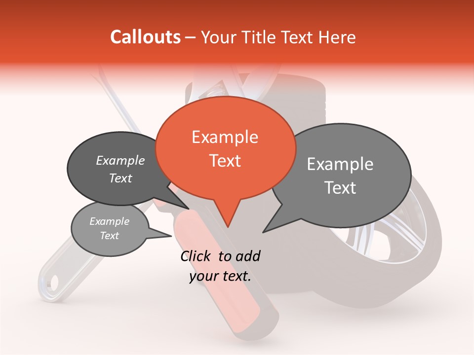 Repair Transport Tread PowerPoint Template