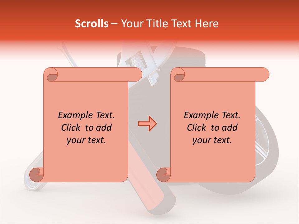 Repair Transport Tread PowerPoint Template