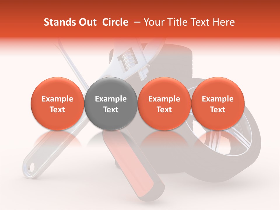 Repair Transport Tread PowerPoint Template