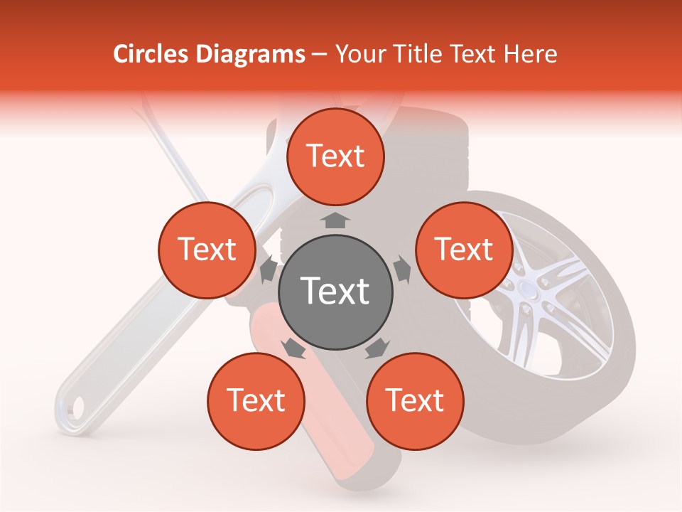 Repair Transport Tread PowerPoint Template