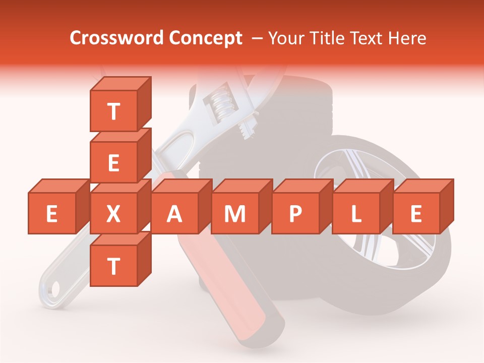 Repair Transport Tread PowerPoint Template