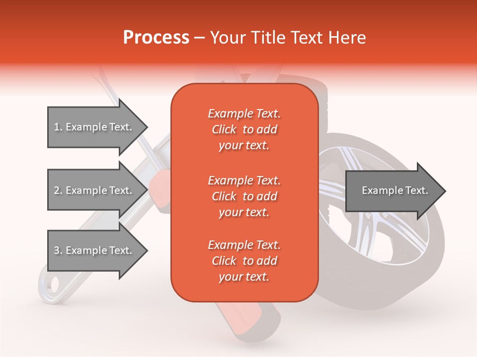 Repair Transport Tread PowerPoint Template