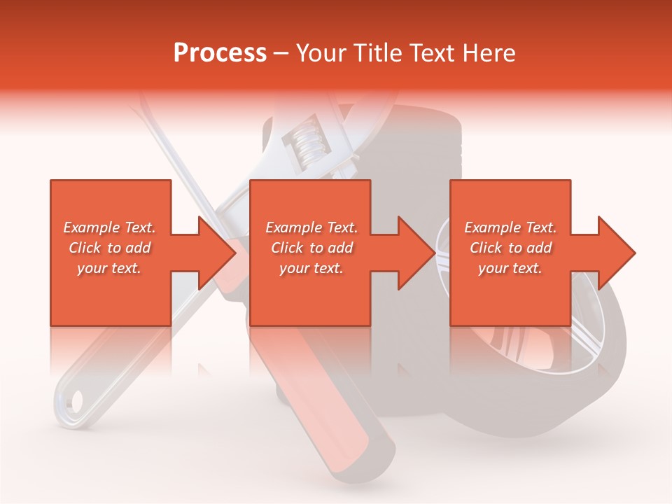 Repair Transport Tread PowerPoint Template