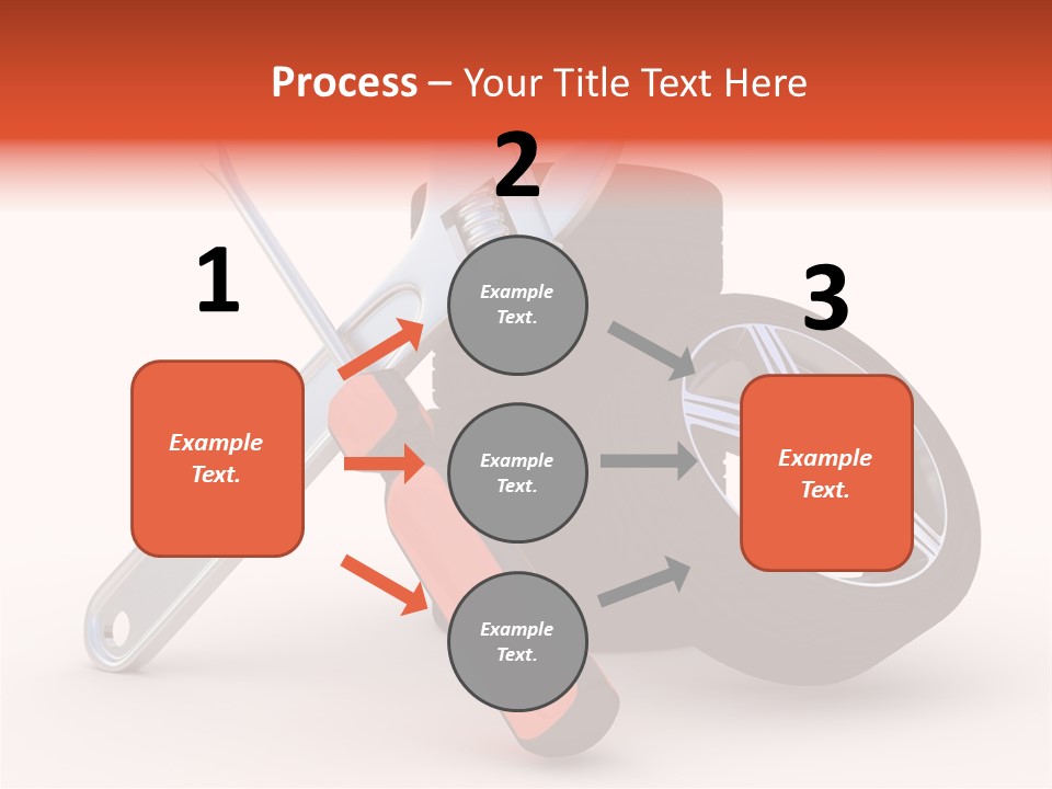 Repair Transport Tread PowerPoint Template