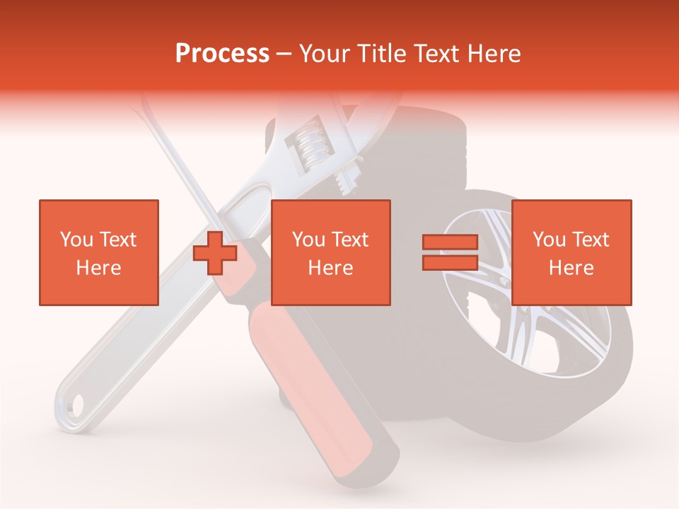 Repair Transport Tread PowerPoint Template