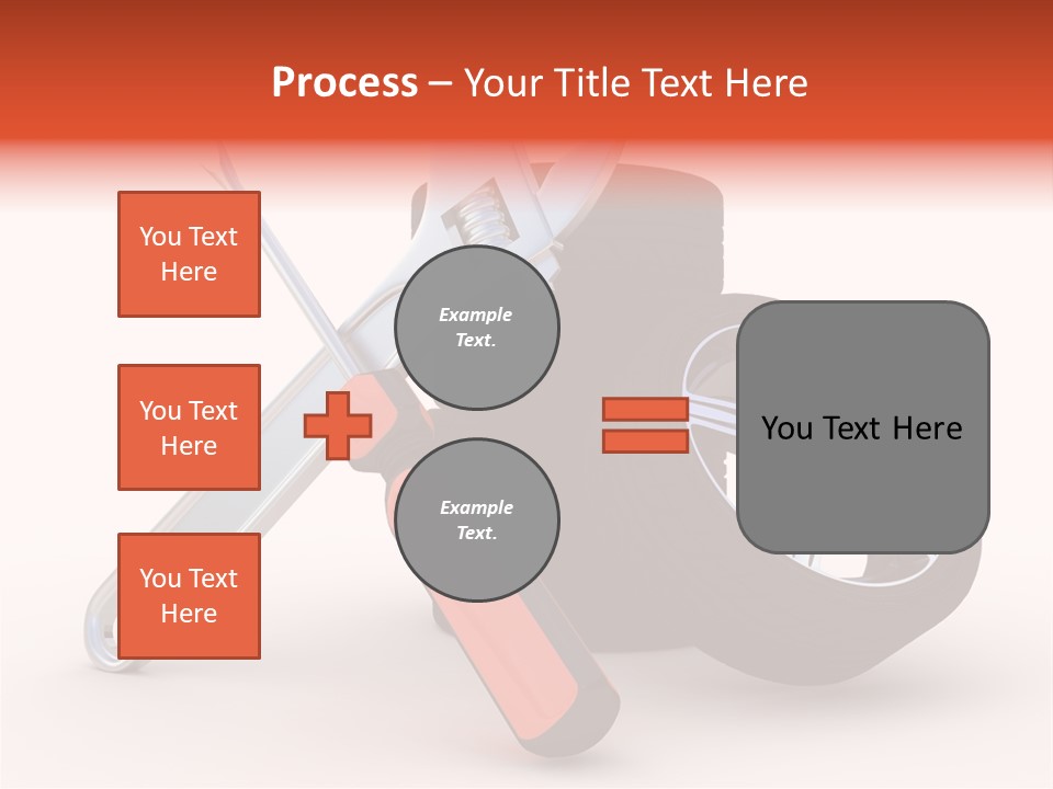 Repair Transport Tread PowerPoint Template