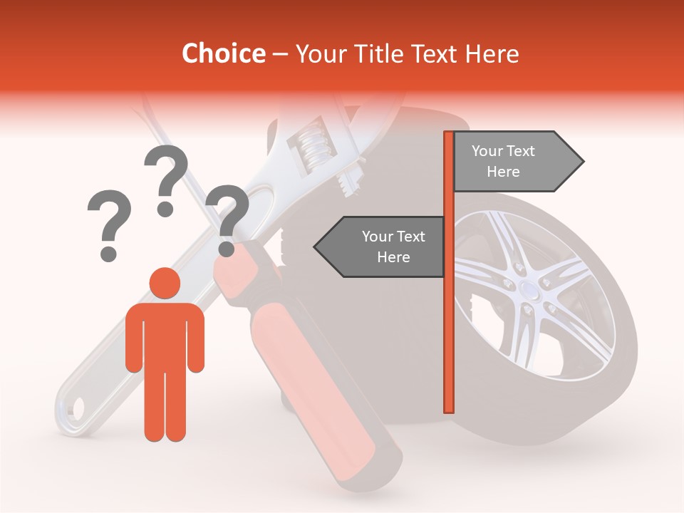 Repair Transport Tread PowerPoint Template