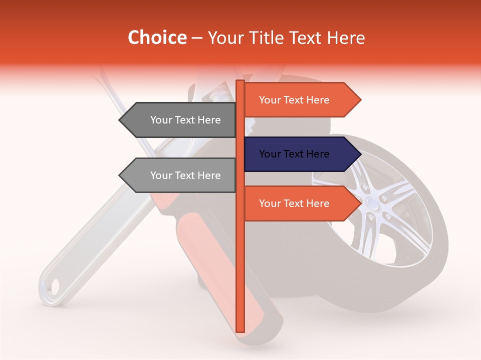 Repair Transport Tread PowerPoint Template