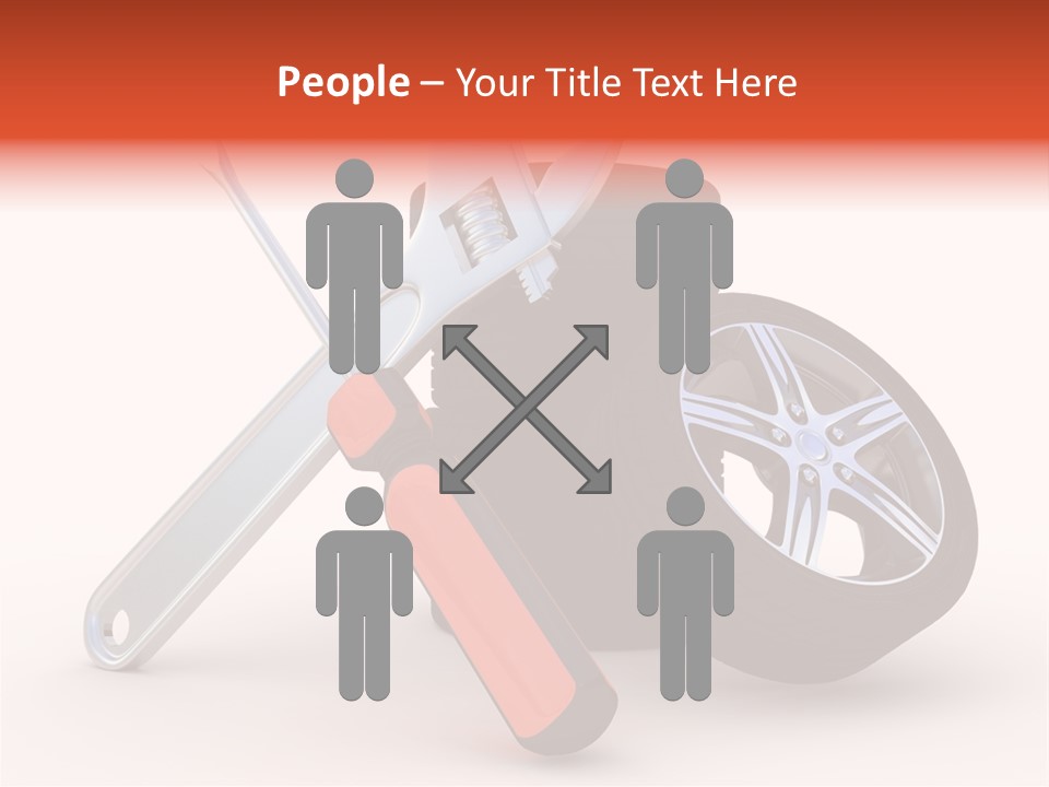 Repair Transport Tread PowerPoint Template