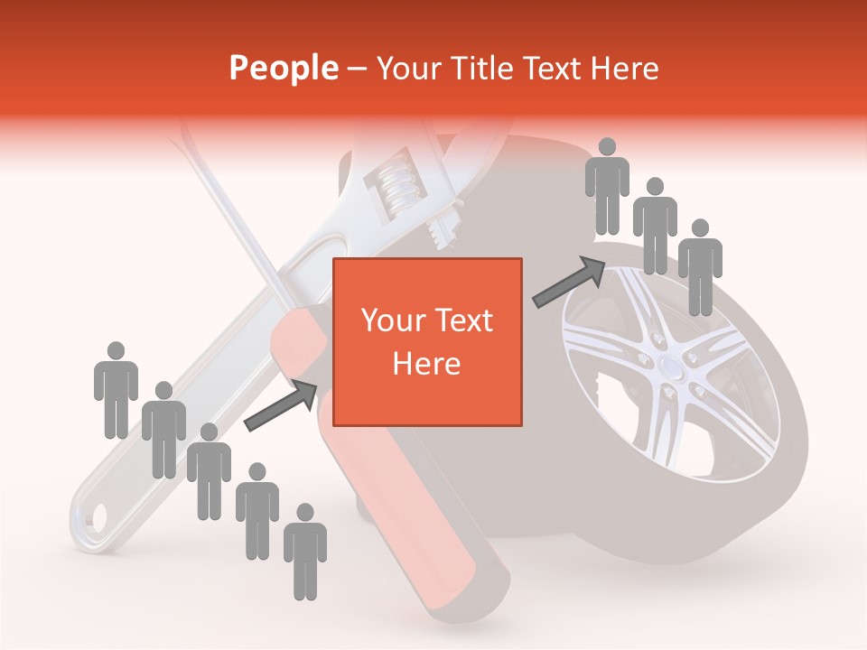 Repair Transport Tread PowerPoint Template