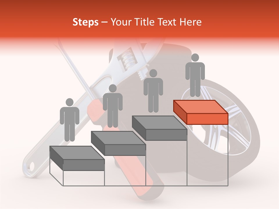Repair Transport Tread PowerPoint Template