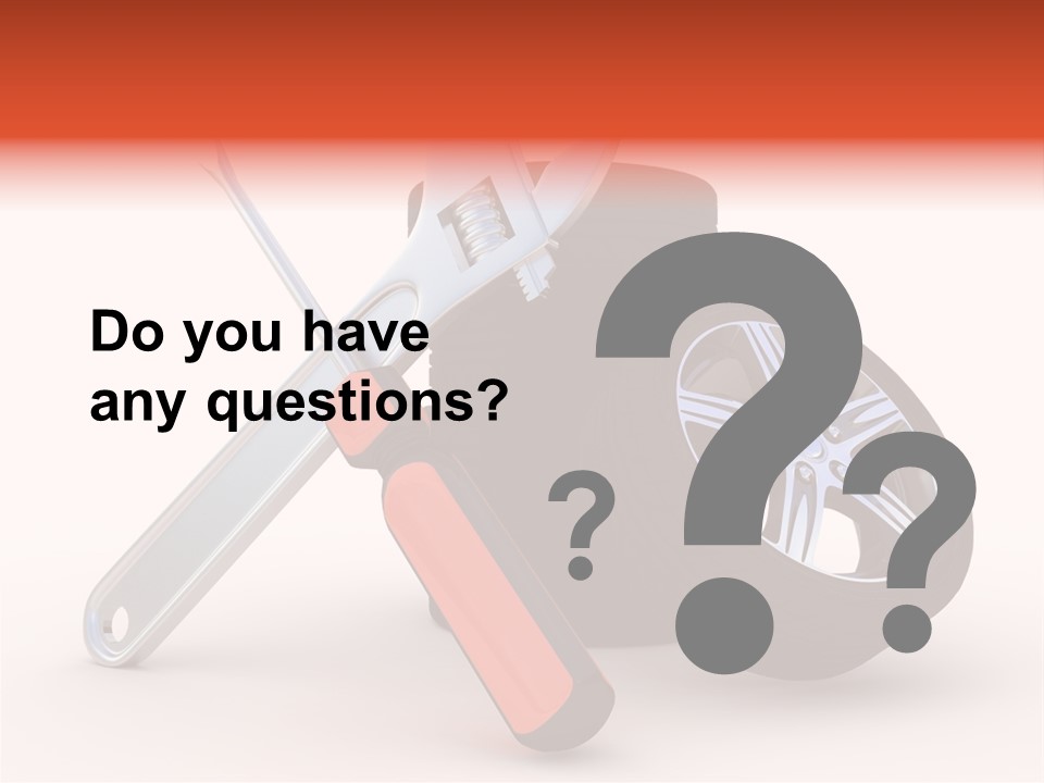 Repair Transport Tread PowerPoint Template