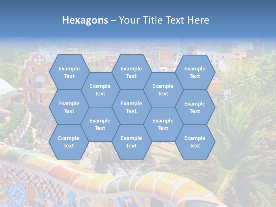 Gaudi Batllo Park Guell PowerPoint Template